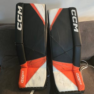 26" CCM Axis 2.5 Goalie Leg Pads Pro Stock (Used)