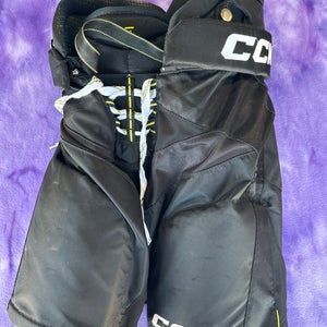 Black Senior Small CCM Tacks XF  Hockey Pants (Used)