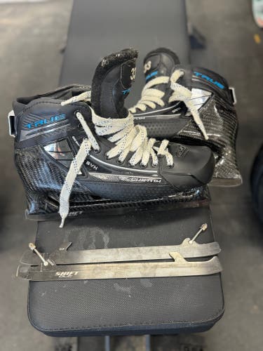 True One Piece Hockey Goalie Skates 10 (Used)