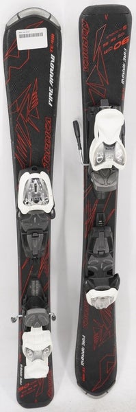 Nordica Team Fire Arrow Kids Skis with Bindings - 90 cm Used