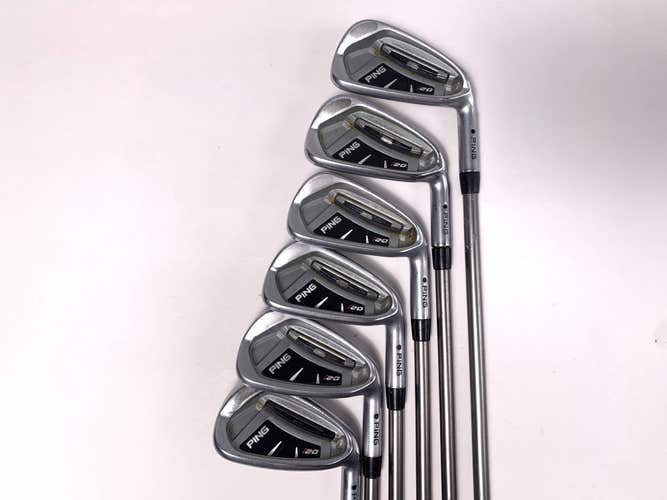 Ping i20 Iron Set 4-9 Black Dot TFC 169 I Senior Graphite Mens RH