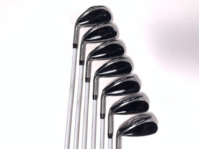 Tour Edge Hot Launch E522 Ironwood Iron Set 4-PW Mitsubishi Fubuki HL Series LH