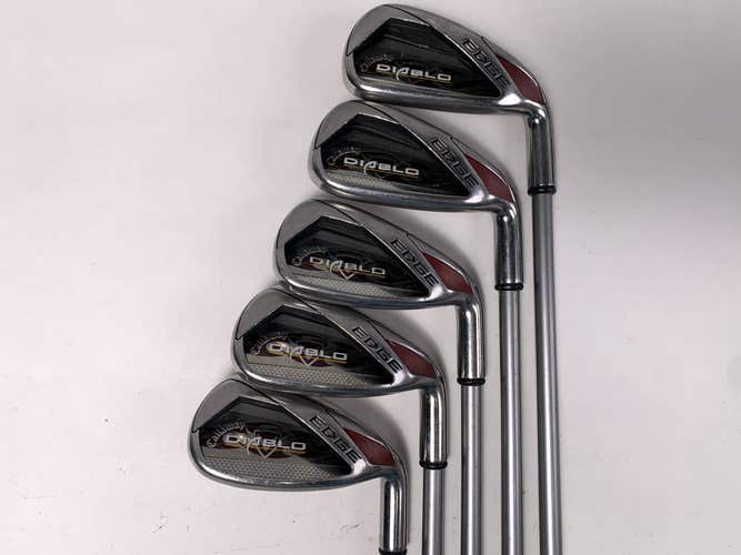 Callaway Diablo Edge Iron Set 6-PW 55g Ladies Graphite Womens RH