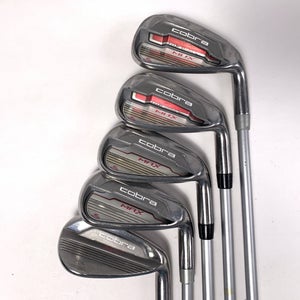 Cobra MAX Iron Set 7-PW+SW White Tie X4 Ladies Graphite Womens RH