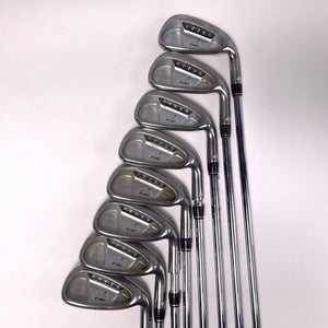 TaylorMade Rac OS Iron Set 3-PW Light Metal Regular Steel Mens RH