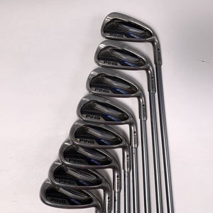 Ping G30 Iron Set 6-PW+GW+SW+LW Black Dot TFC 419 Senior Graphite Mens RH