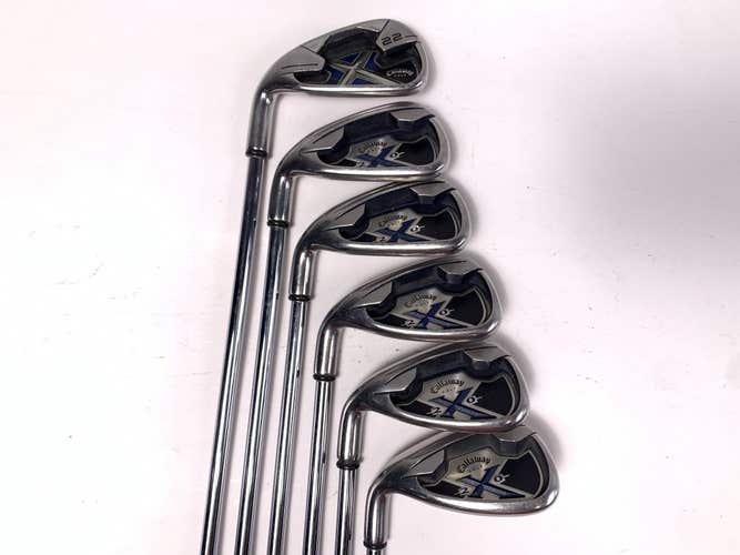 Callaway X-20 Iron Set 5-PW Uniflex Steel Mens LH