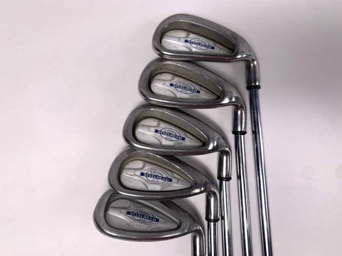 Callaway X-14 Iron Set 7-PW+SW Steelhead Regular Steel Mens RH