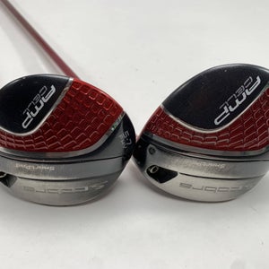 Cobra AMP Cell Red 3 & 5 Fairway Wood Set 15* 18* Tour AD G 70g Stiff RH