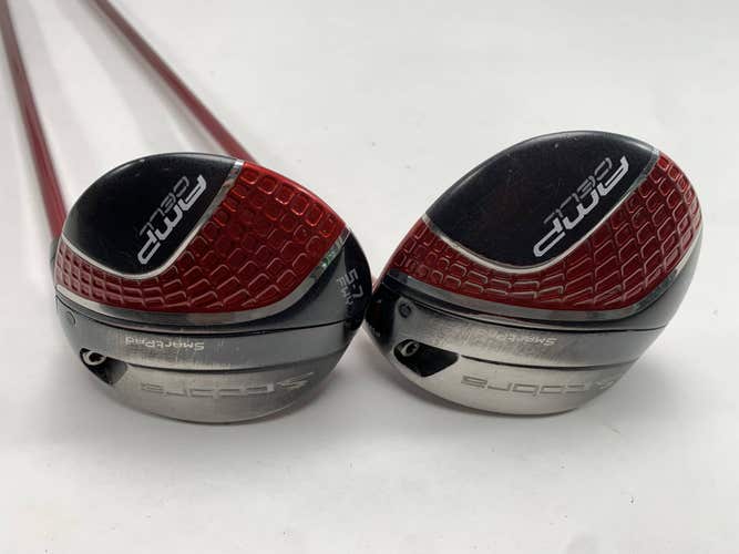 Cobra AMP Cell Red 3 & 5 Fairway Wood Set 15* 18* Tour AD G 70g Stiff RH
