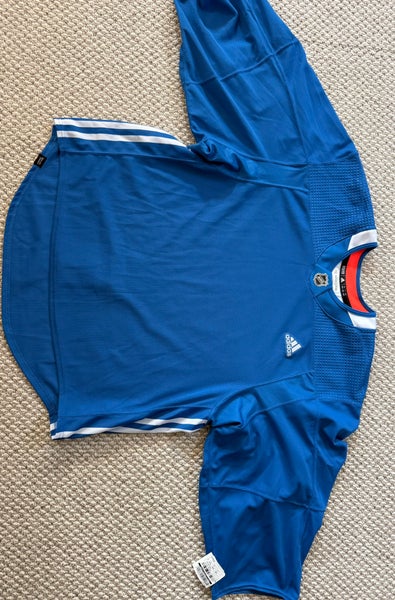 Sky Blue Goalie Cut Adidas Jersey (New)