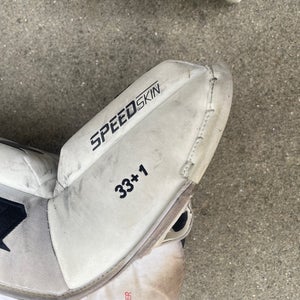 33+1" CCM Extreme Flex E4.9 Goalie Leg Pads (Used)