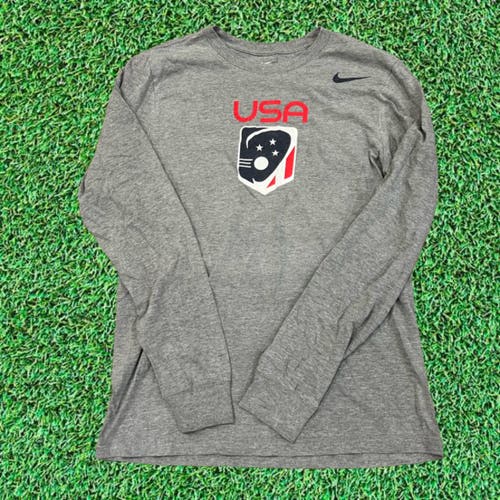 Nike USA Lacrosse Long Sleeve Shirt