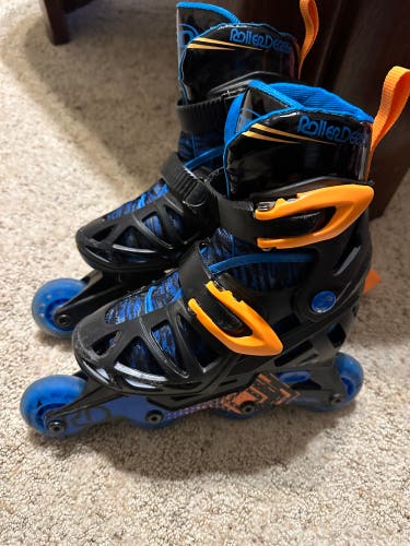 Roller Derby Adjustable Youth In Line Skates- barely used