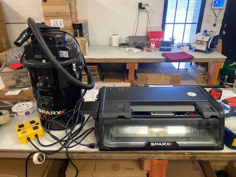 SPARX PS100 Commercial Automated Skate Sharpener w Vacuum **EXCELLENT CONDITION**