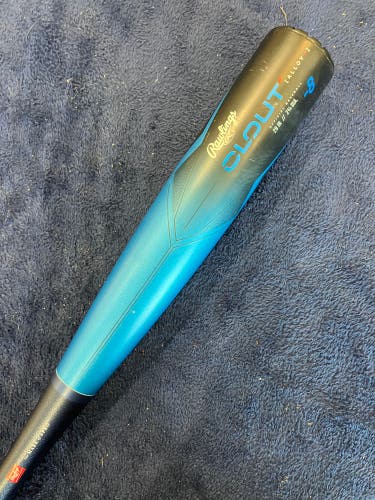 2023 Rawlings Clout Alloy Bat USSSA Certified (-8) Alloy 21 oz 29" (Used)