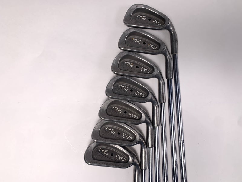 Ping Eye 2 + Iron Set 3-PW Black Dot KT-Shaft Regular Steel Mens RH