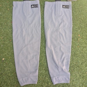 Silver Senior XL Adidas Socks Pro Stock (New)