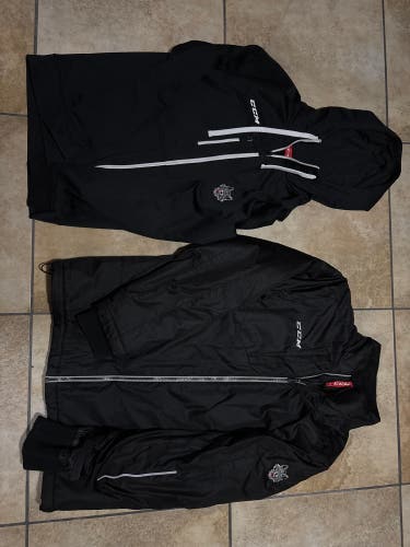 AHL Chicago Wolves jacket and Zip up sweatshirt