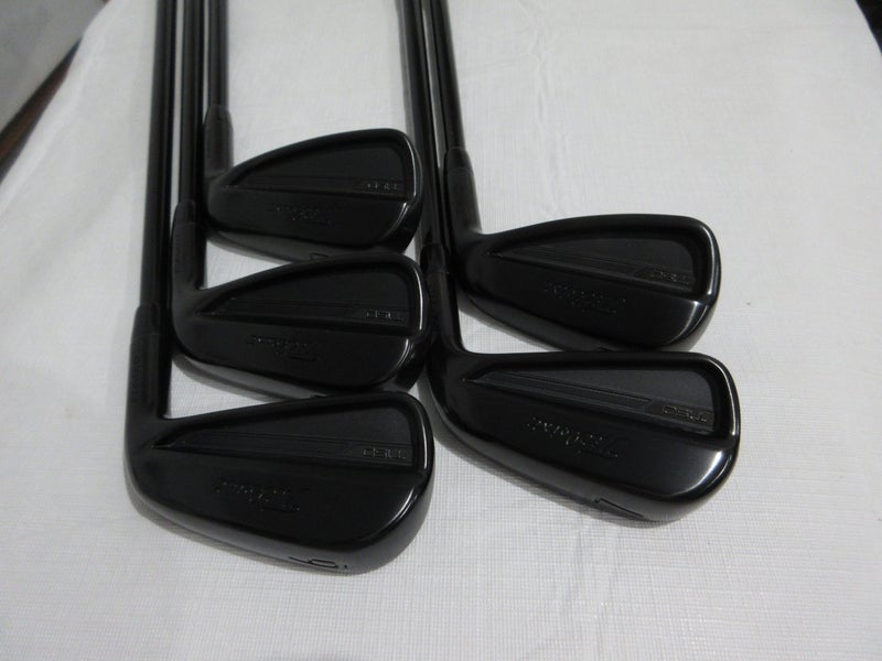 Titleist 2025 T150 Black Vapor Iron Set - 6-PW - Stiff Flex Graphite - MINT