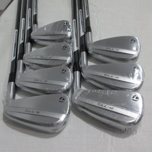 TaylorMade 2025 P770 Iron Set - 4-PW - Mamiya Stiff Flex Graphite - NEW