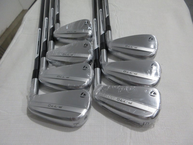 TaylorMade 2025 P770 Iron Set - 4-PW - Mamiya Stiff Flex Graphite - NEW