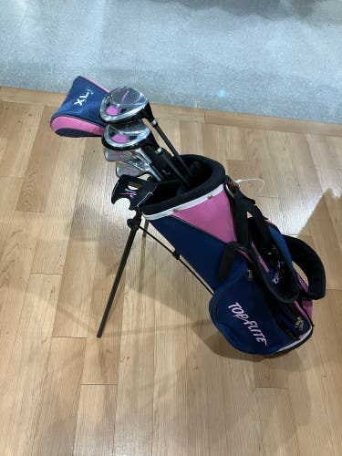 Junior Top Flite XLj Clubs (Full Set) Right Handed 6 Clubs (Used)