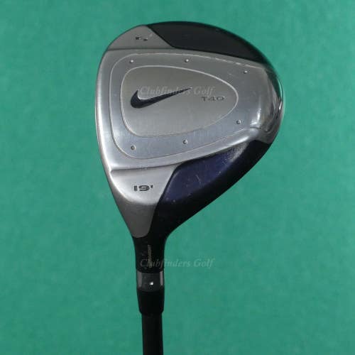 LH Nike T40 Fairway 19 5 Wood Factory Mid Kick Graphite Regular