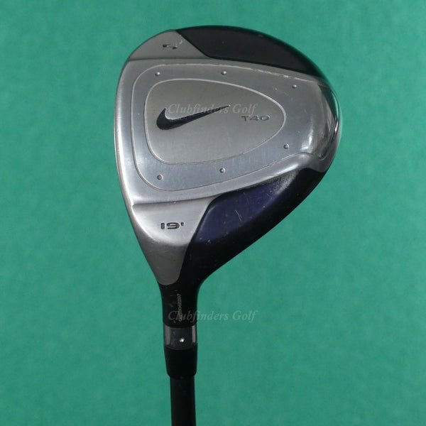 LH Nike T40 Fairway 19 5 Wood Factory Mid Kick Graphite Regular