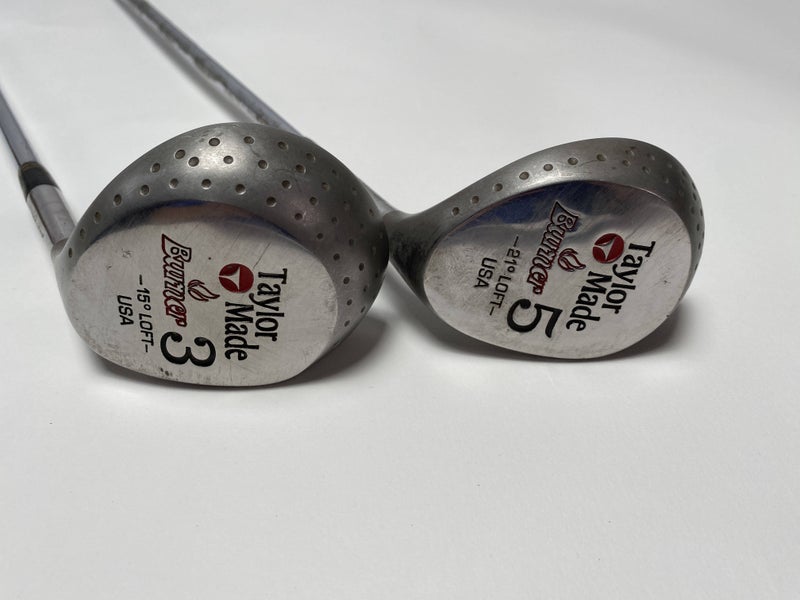 TaylorMade Tour Preferred Burner 3 & 5 Fairway Wood Set TT DG R300U Regular RH