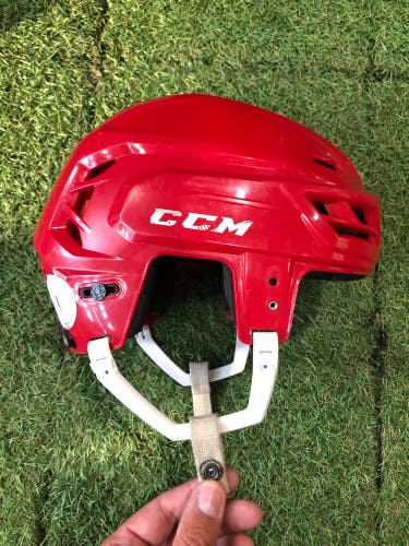 Red Medium CCM Tacks 710 Helmet (Used)