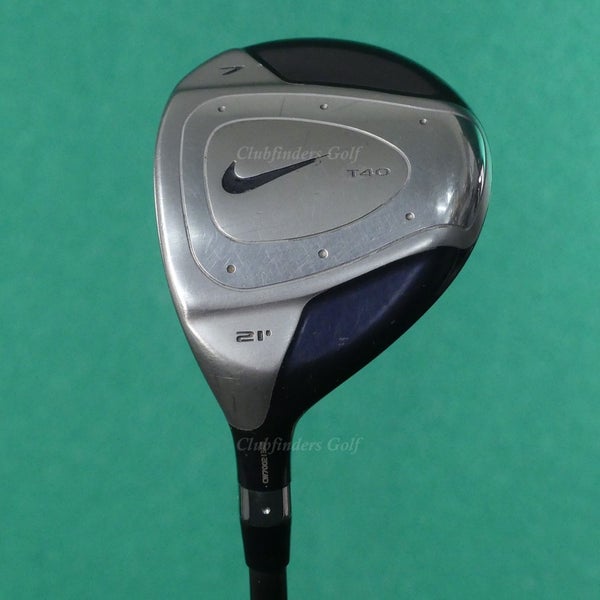 LH Nike T40 Fairway 21 7 Wood Factory Mid Kick Graphite Regular