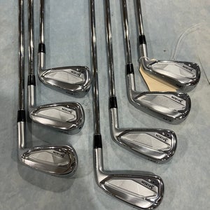 Men's Srixon ZXi4 Iron Set Right Handed Stiff Flex Steel Shaft (Used)