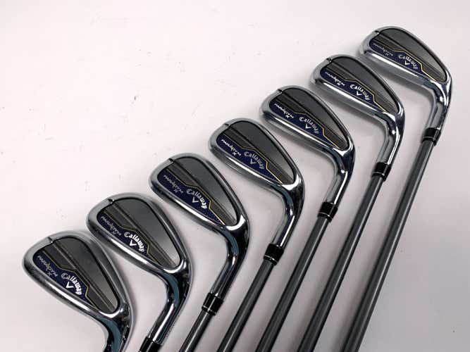 Callaway Paradym X Iron Set 5-PW+AW Project X HZRDUS 5.5 65g Regular Graphite RH