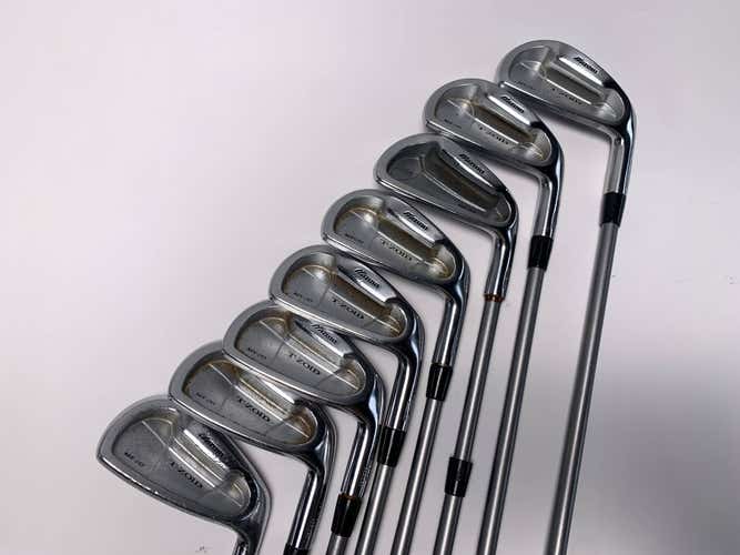 Mizuno MX 20 Iron Set 3-PW OBAN i83 Stiff Graphite Mens RH Midsize Grips
