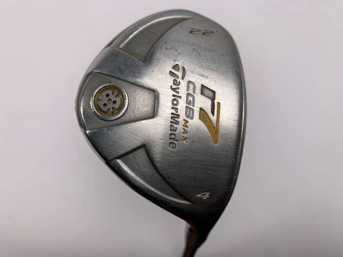 TaylorMade R7 CGB Max 4 Hybrid 22* REAX 55g Regular RH Midsize Grip