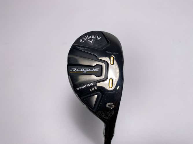Callaway Rogue ST Max OS Lite 6 Hybrid 28* Cypher Fifty 5.0 50g Senior RH
