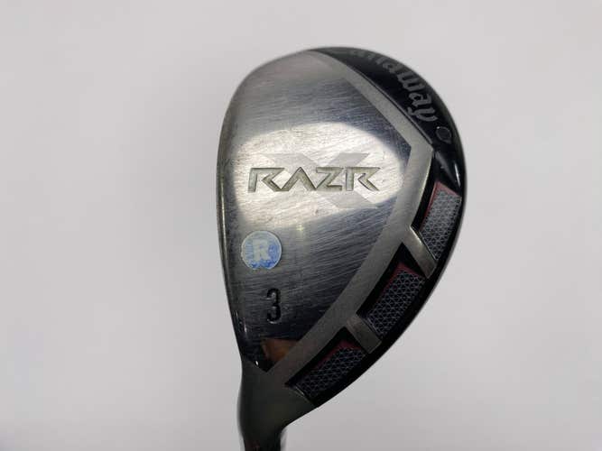 Callaway Razr X 3 Hybrid 21* 60g Regular Graphite Mens LH Midsize Grip