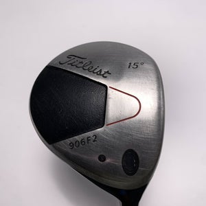 Titleist PT 906F2 3 Fairway Wood 15* Fujikura Speeder Stiff Graphite Mens RH