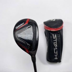 TaylorMade Stealth Rescue 4 Hybrid 22* KBS Max Graphite Iron 65 Regular RH HC
