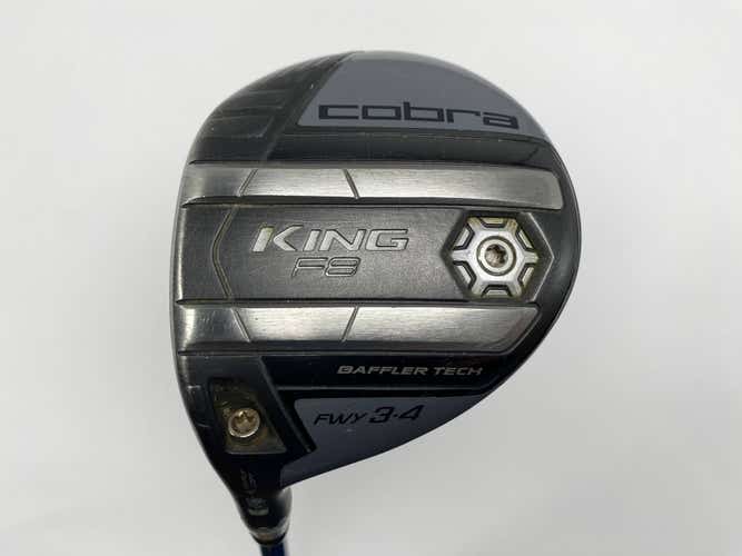 Cobra KING F8 3-4 Fairway Wood 16* Hand Crafted EvenFlow 6.5 65g Extra Stiff LH