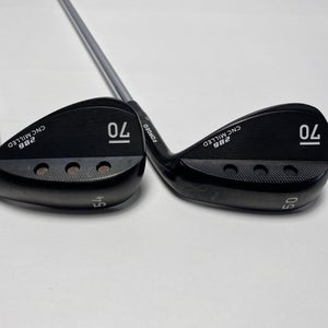 Sub 70 286 Forged Black Wedge Set 50* 54* True Temper Elevate MPH 95g Regular RH