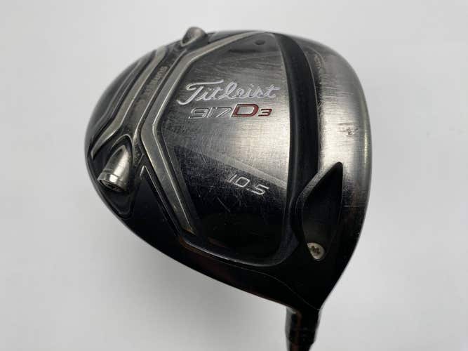 Titleist 917 D3 Driver 10.5* Kuro Kage 60g Stiff Graphite Mens RH