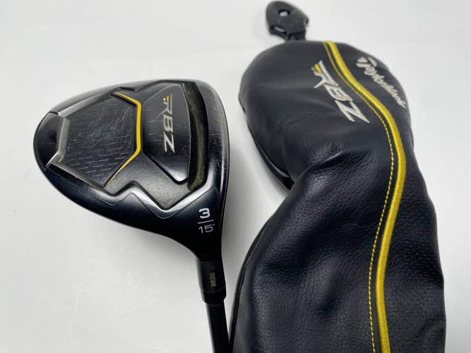 TaylorMade RocketBallz Black 3 Fairway Wood 15* RocketFuel 55g Stiff RH HC