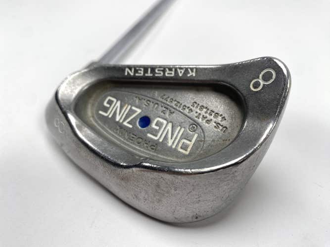 Ping Zing Single 8 Iron Blue Dot 1* Up Karsten KT-M Stiff Steel Mens RH