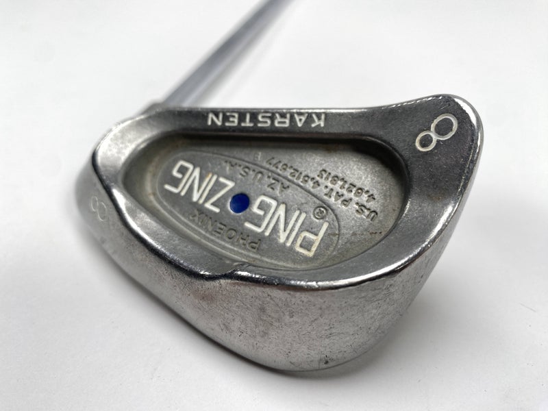Ping Zing Single 8 Iron Blue Dot 1* Up Karsten KT-M Stiff Steel Mens RH