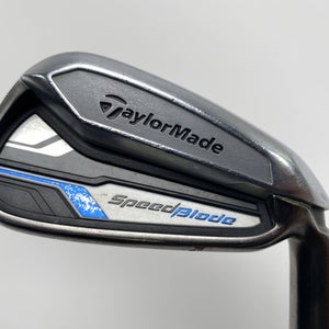 TaylorMade Speedblade Single 6 Iron VeloxT 65g Regular Graphite Mens RH
