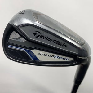 TaylorMade Speedblade Single 8 Iron VeloxT 65g Regular Graphite Mens RH