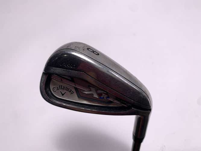 Callaway XR Pro Single 8 Iron 1* Flat UST Mamiya Recoil 460 F4 Stiff Graphite RH