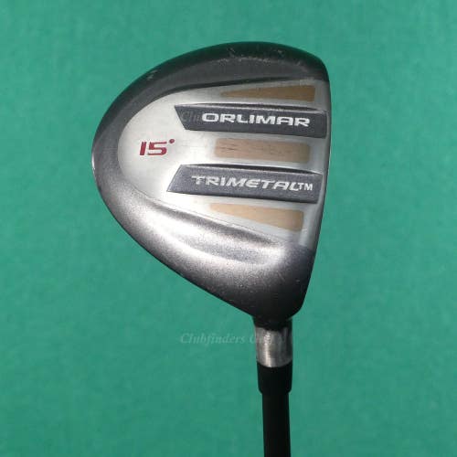 Orlimar TriMetal Maraging Fairway 15 3 Wood Aldila RIP 60 Graphite Stiff *READ*